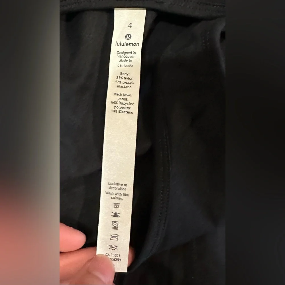 Lululemon Serene Stride Dress in Black - Picture 4 of 5